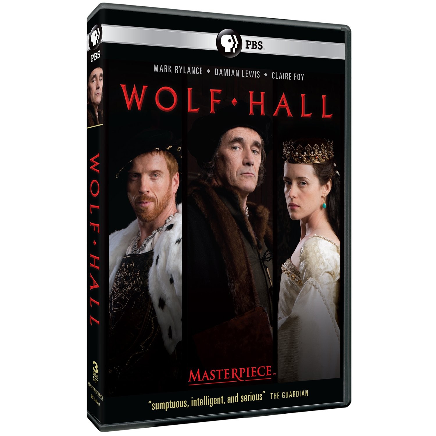 Masterpiece: Wolf Hall (DVD) Mark Rylance Damian Lewis Claire Foy Joss Porter