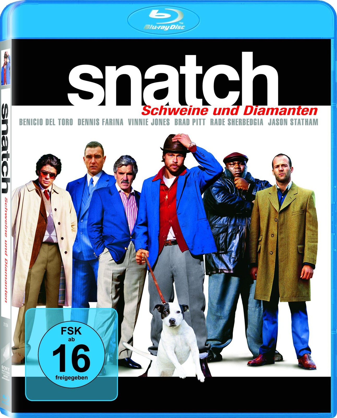 SNATCH (BLU-RAY) - VARIOUS (Blu-ray) Benicio Del Toro Dennis Farina Guy Ritchie