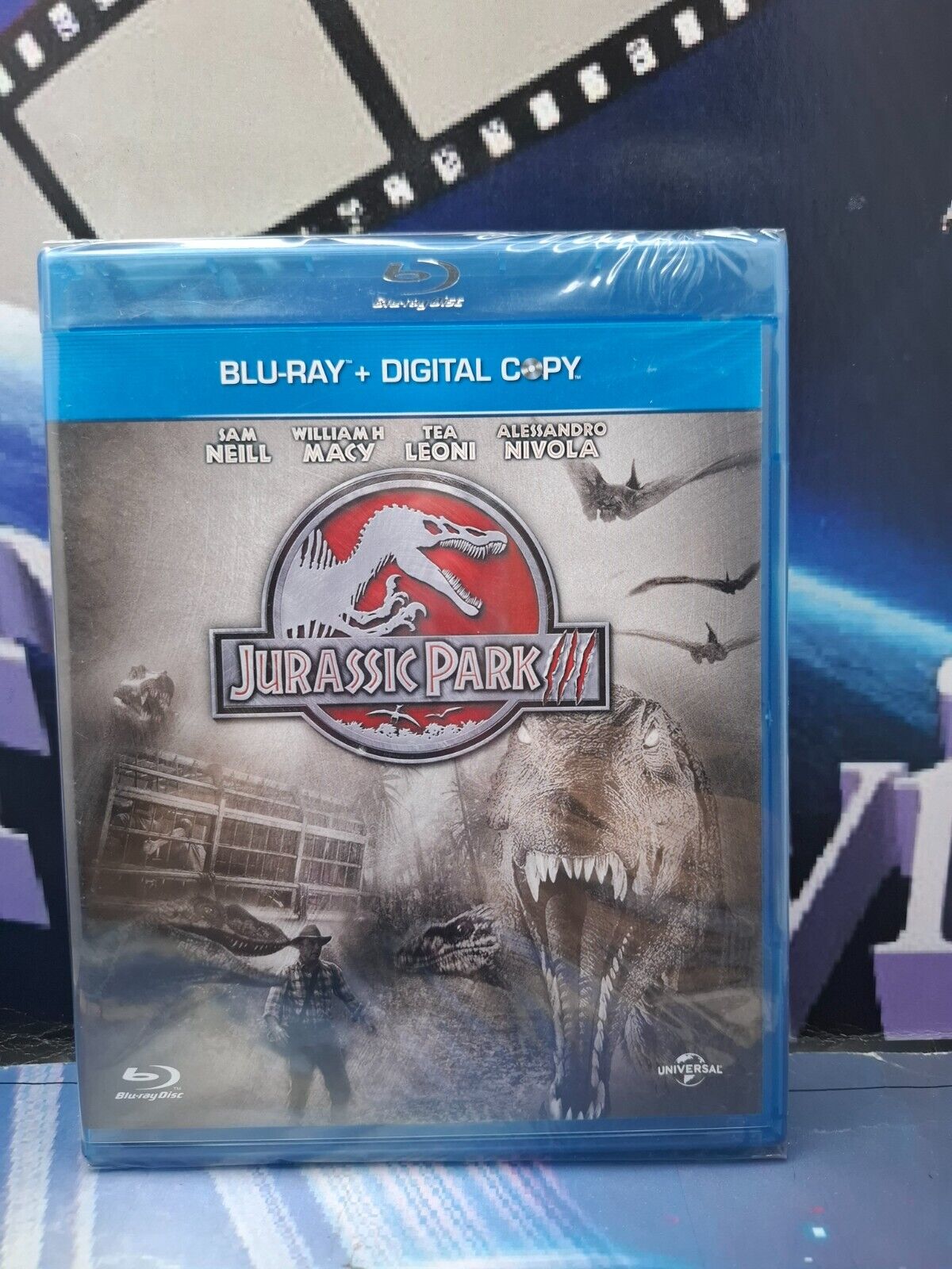 JURASSIC PARK III  3 *BLU RAY*NUOVO*PLANET OF MOVIE