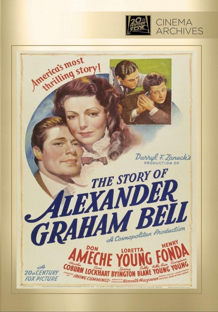 Story of Alexander Graham Bell, The (DVD) Charles Coburn Don Ameche Henry Fonda