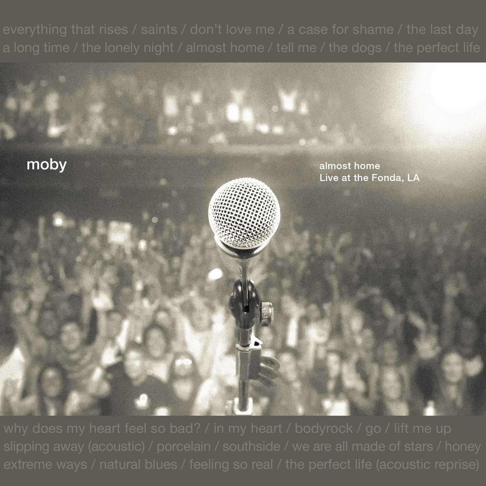 Almost Home: Live At The Fonda, LA (DVD) Moby