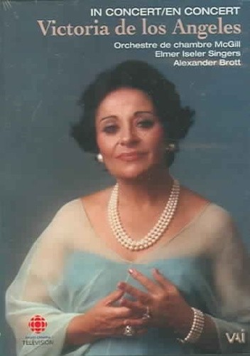 Victoria De Los Angeles and the McGill Chamber Orchestra [Region 2] - DVD - New