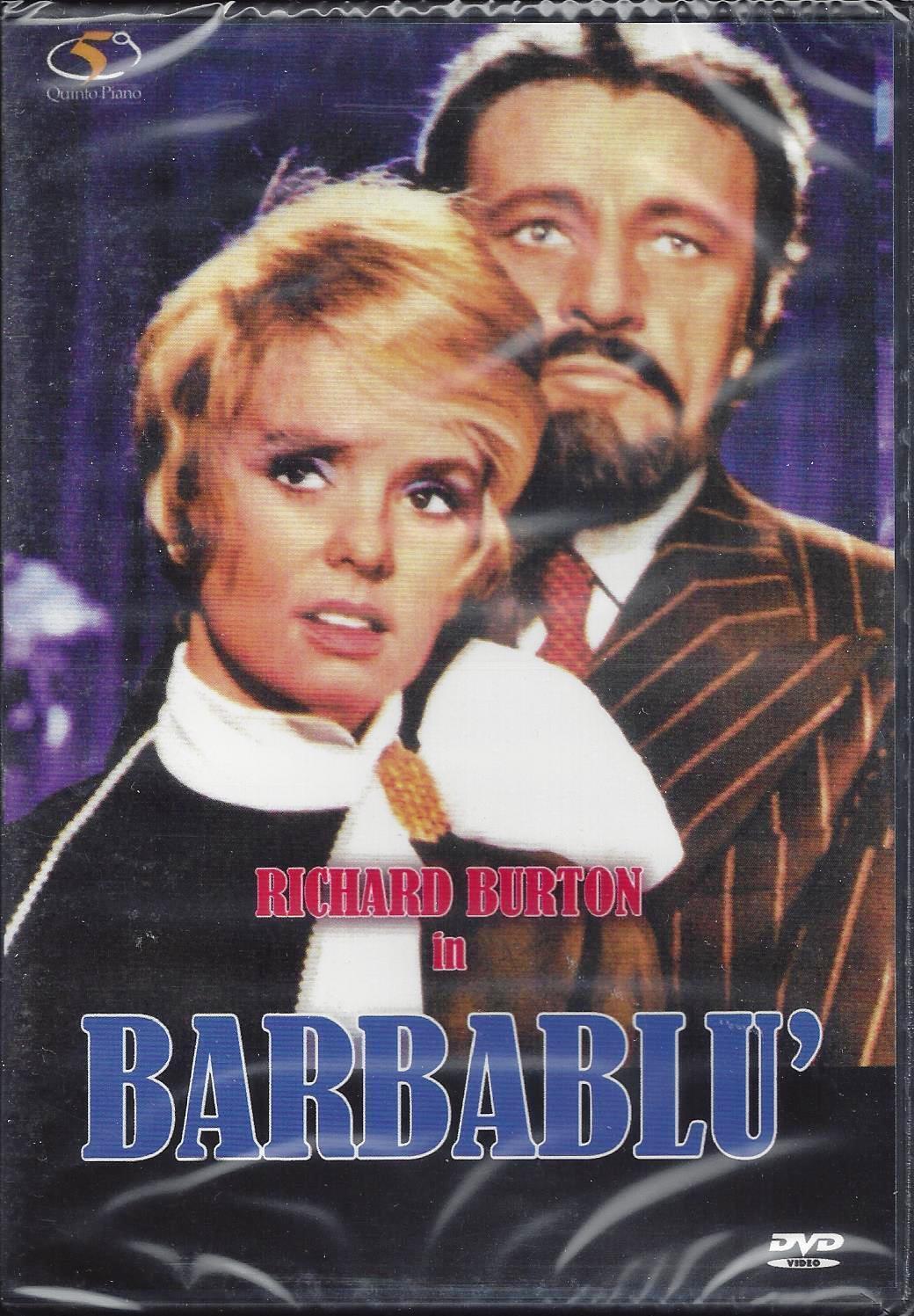 Dvd BARBABLU' con Richard Burton Raquel Welch Virna Lisi nuovo sigillato 1972