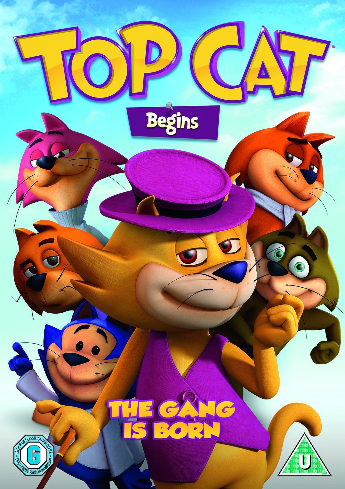 Top Cat Begins (DVD) Ben Diskin Bill Lobley Chris Edgerly David Hoffman