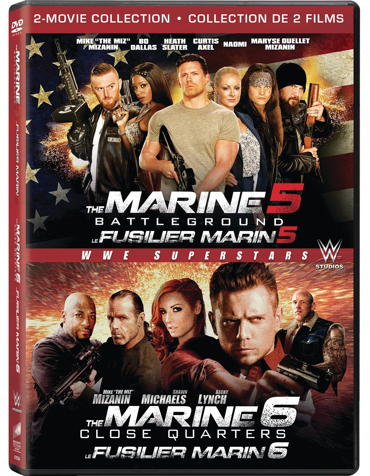Marine 5: Battleground / Marine 6: Close Quarters (DVD)
