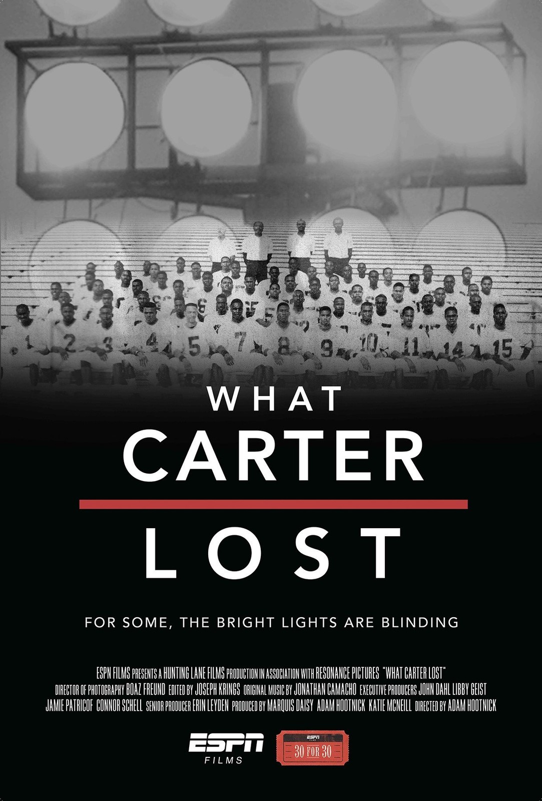 ESPN Films 30 for 30: What Carter Lost (DVD) Dallas Carter Cowboys