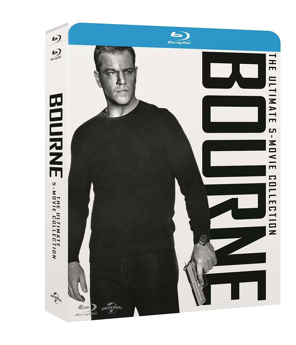 BOURNE - MOVIE COLLECTION  5 BLU-RAY  COFANETTO AZIONE