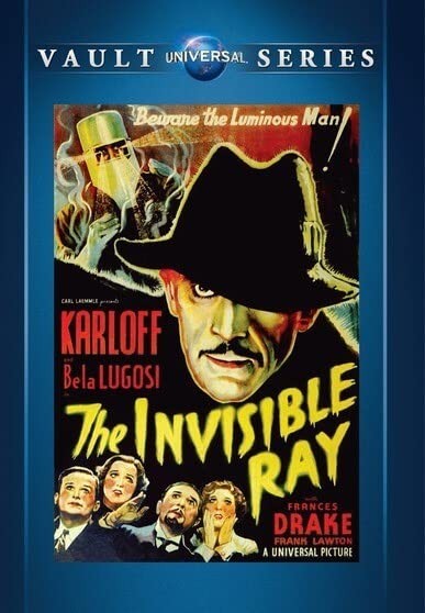 The Invisible Ray (DVD) Bela Lugosi Boris Karloff