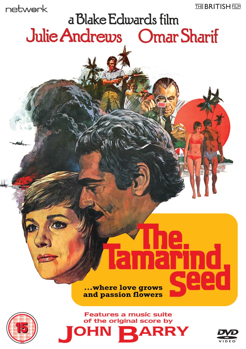 The Tamarind Seed (DVD) Julie Andrews Omar Sharif Anthony Quayle Sylvia Syms