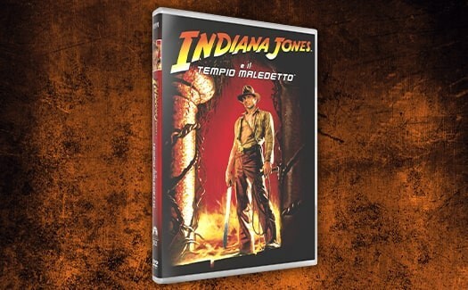 DVD Indiana Jones e il tempio maledetto Steven Spielberg Harrison Ford Universal