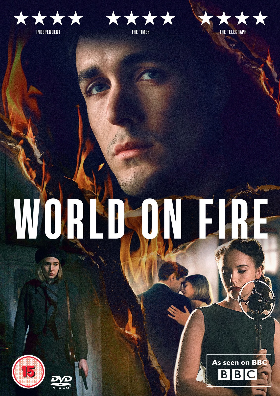 World On Fire (DVD) Helen Hunt Parker Sawyers Lesley Manville Zofia Wichlacz