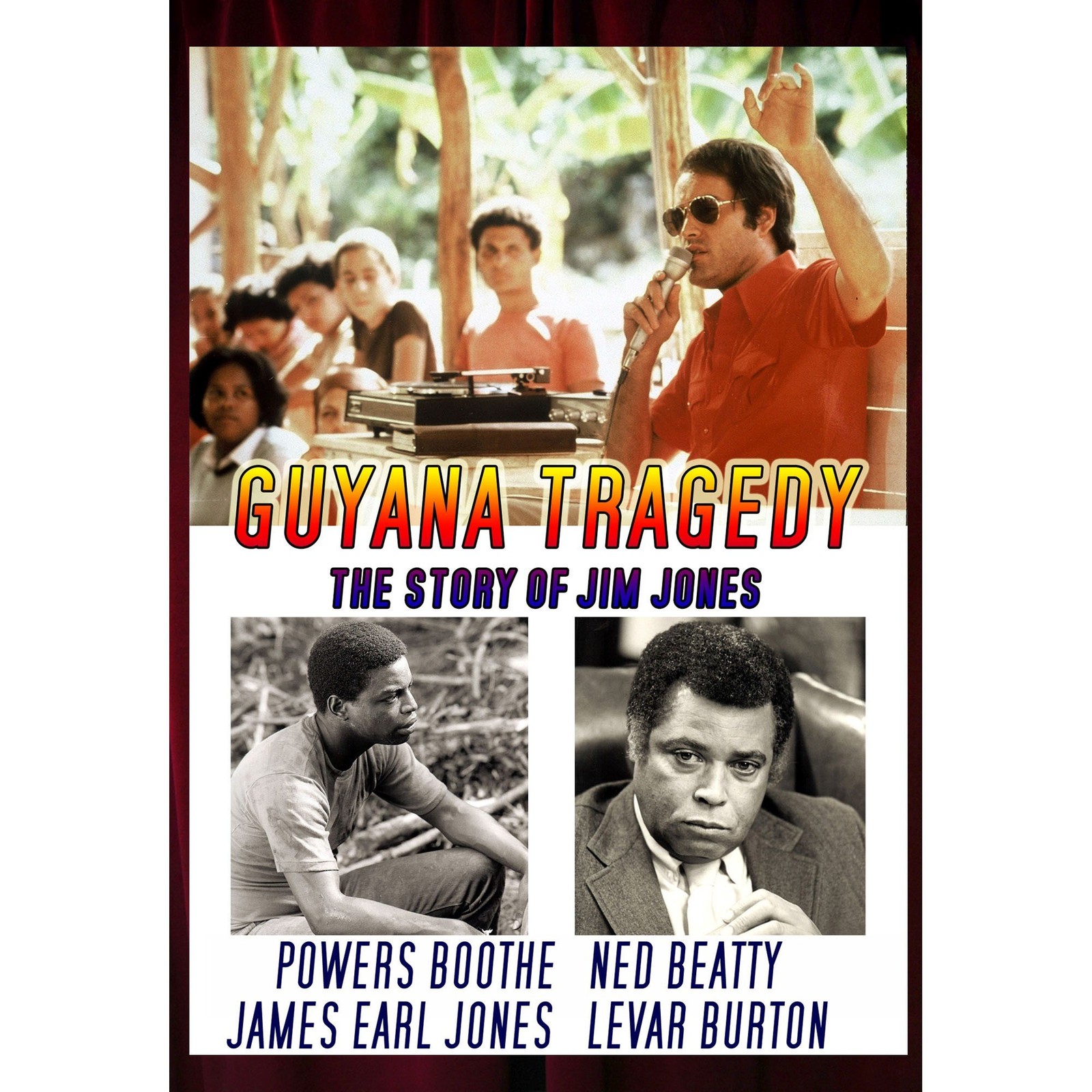 Guyana Tragedy: The Story of Jim Jones (DVD) Powers Boothe Ned Beatty Irene Cara