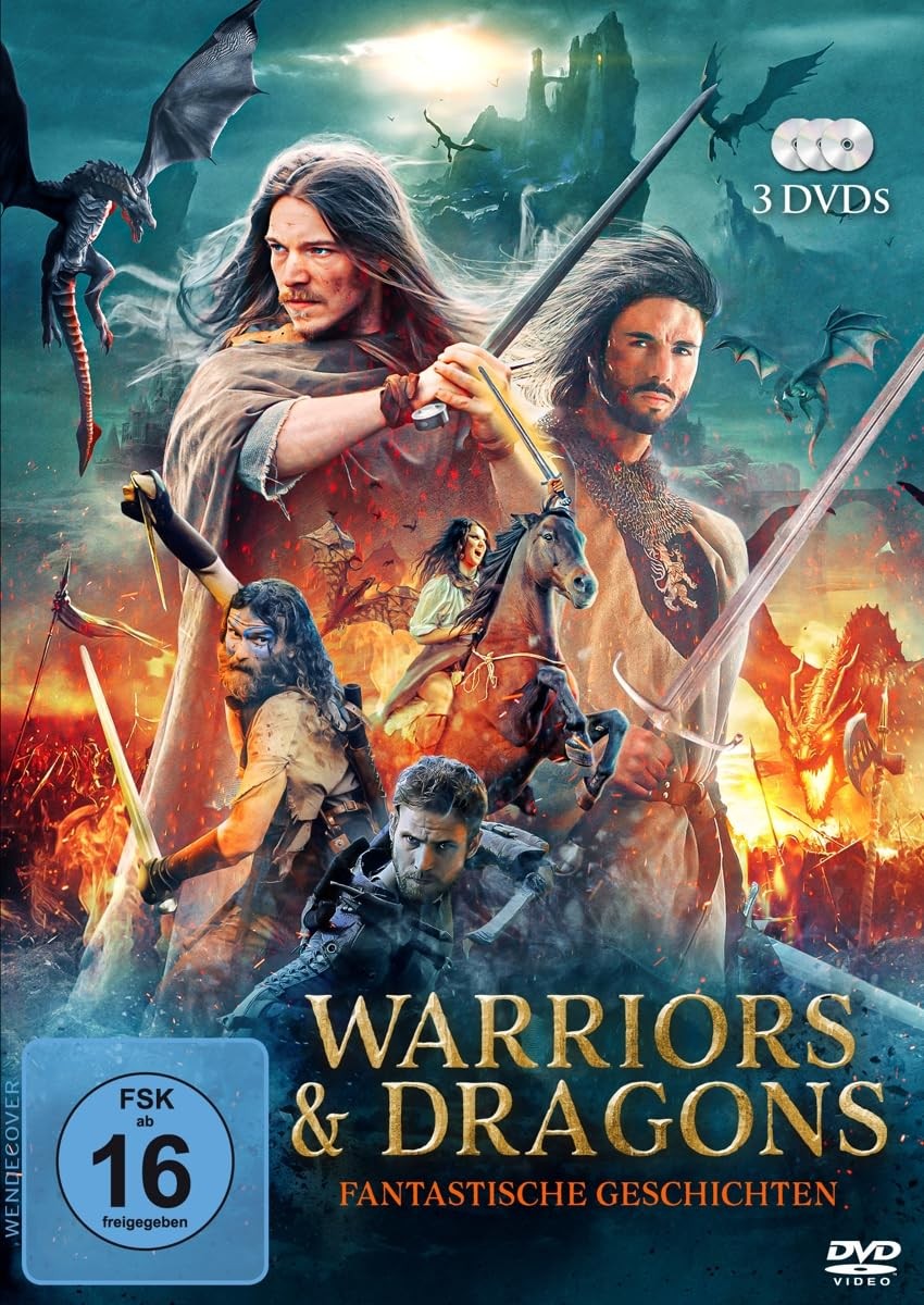 Warriors & Dragons – Fantastische Geschichten (DVD) Andrei Claude Jake McGarry