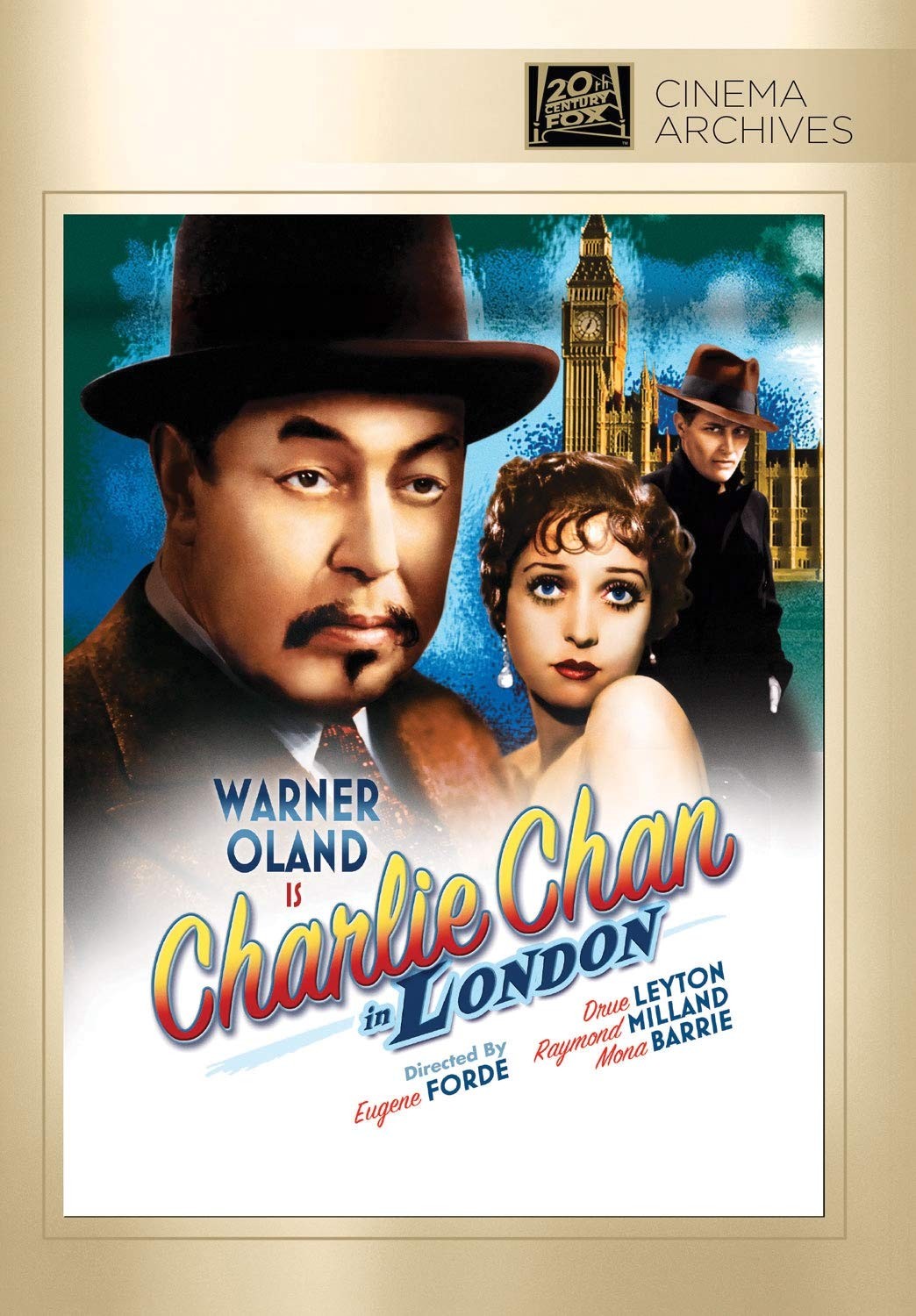 Charlie Chan In London (DVD) Drue Leyton Ray Milland Warner Oland