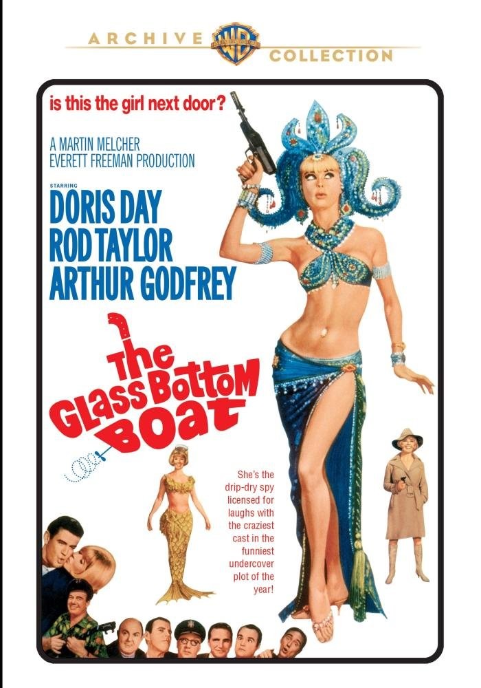 The Glass Bottom Boat (DVD) Paul Lynde Rod Taylor Doris Day Alice Pearce