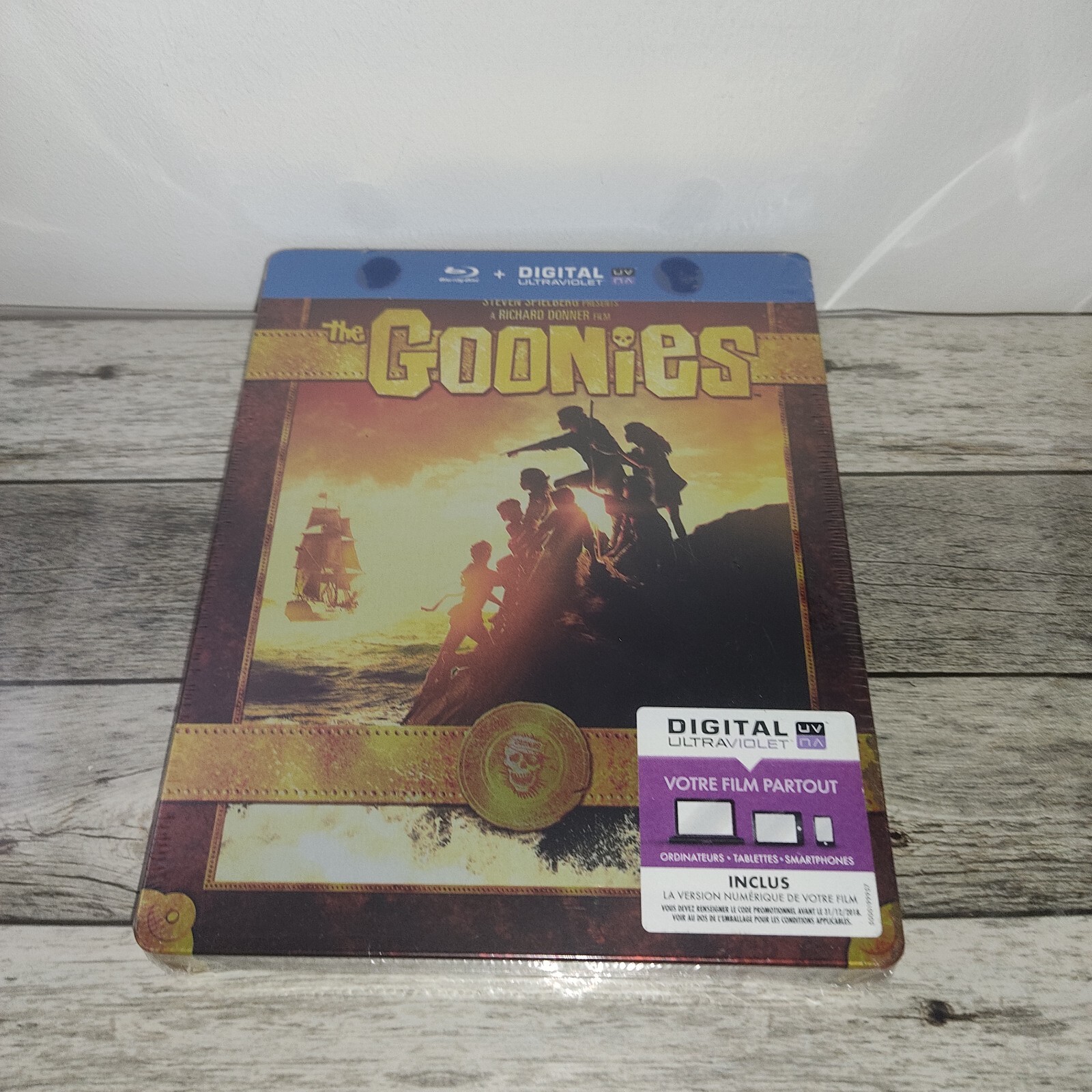 I Goonies (The Goonies) STEELBOOK [Blu-ray] - RARO - NUOVO