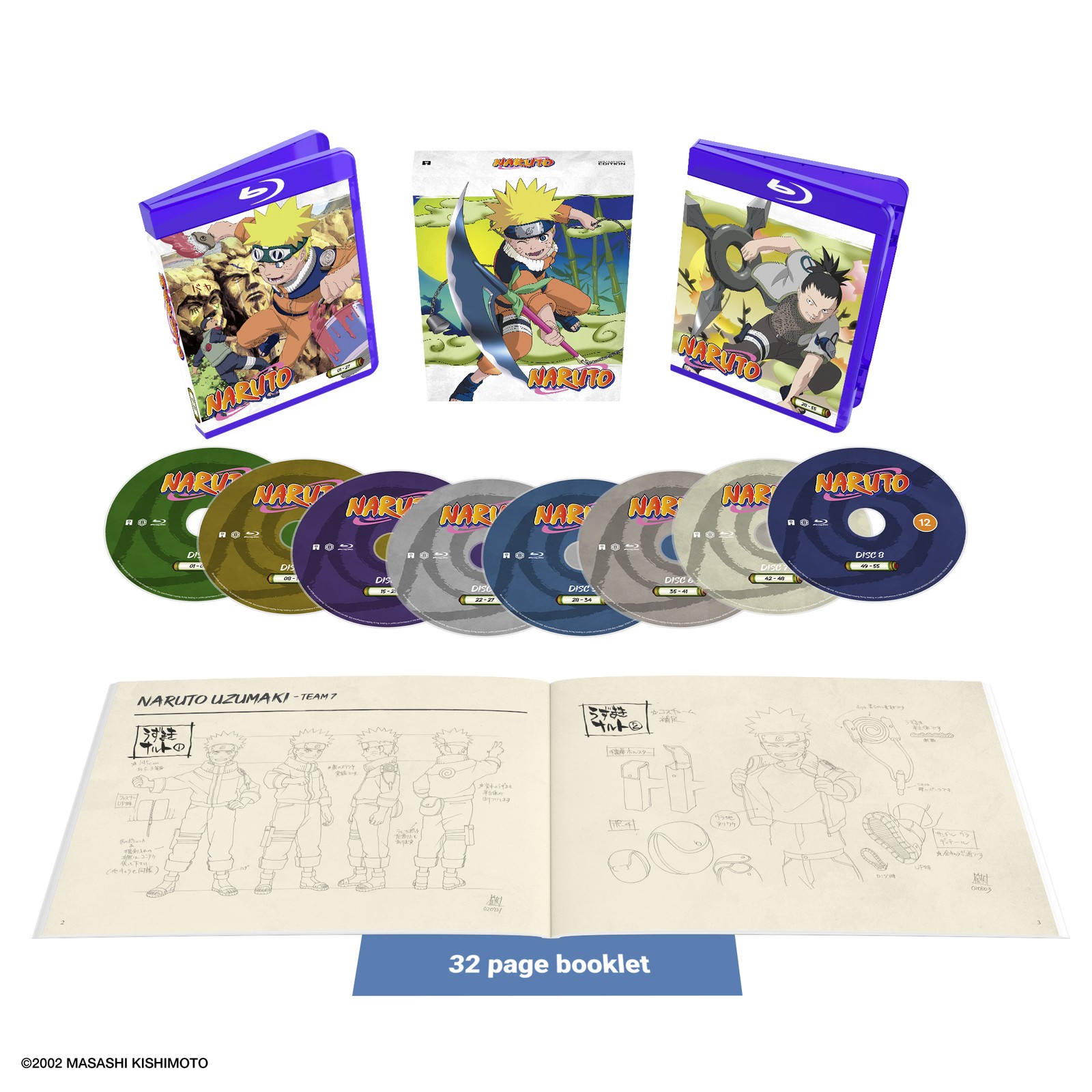 Naruto - Collector's Edition Set 1 (Limited Collectors Edition) (Blu-ray)