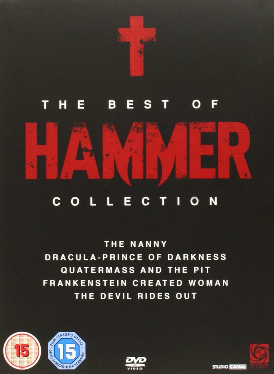 The Best Of Hammer Collection (DVD) Bette Davis Wendy Craig James Donald
