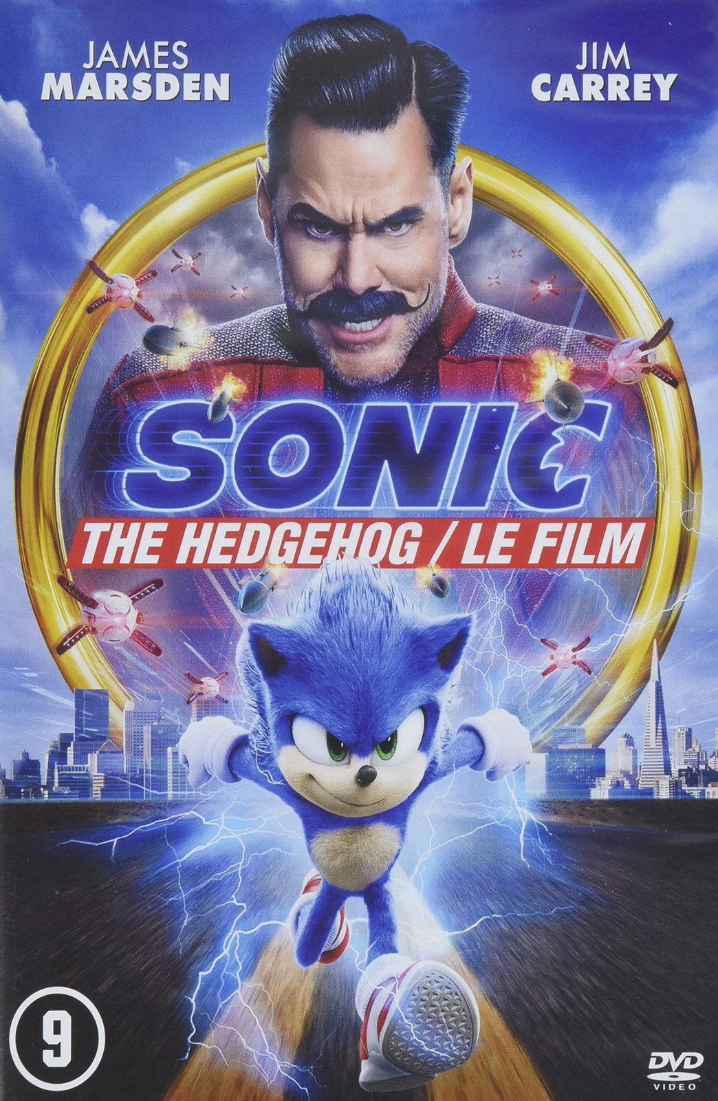 Movie Sonic The Hedgehog (Dvd) (Region 2) DVD NUOVO