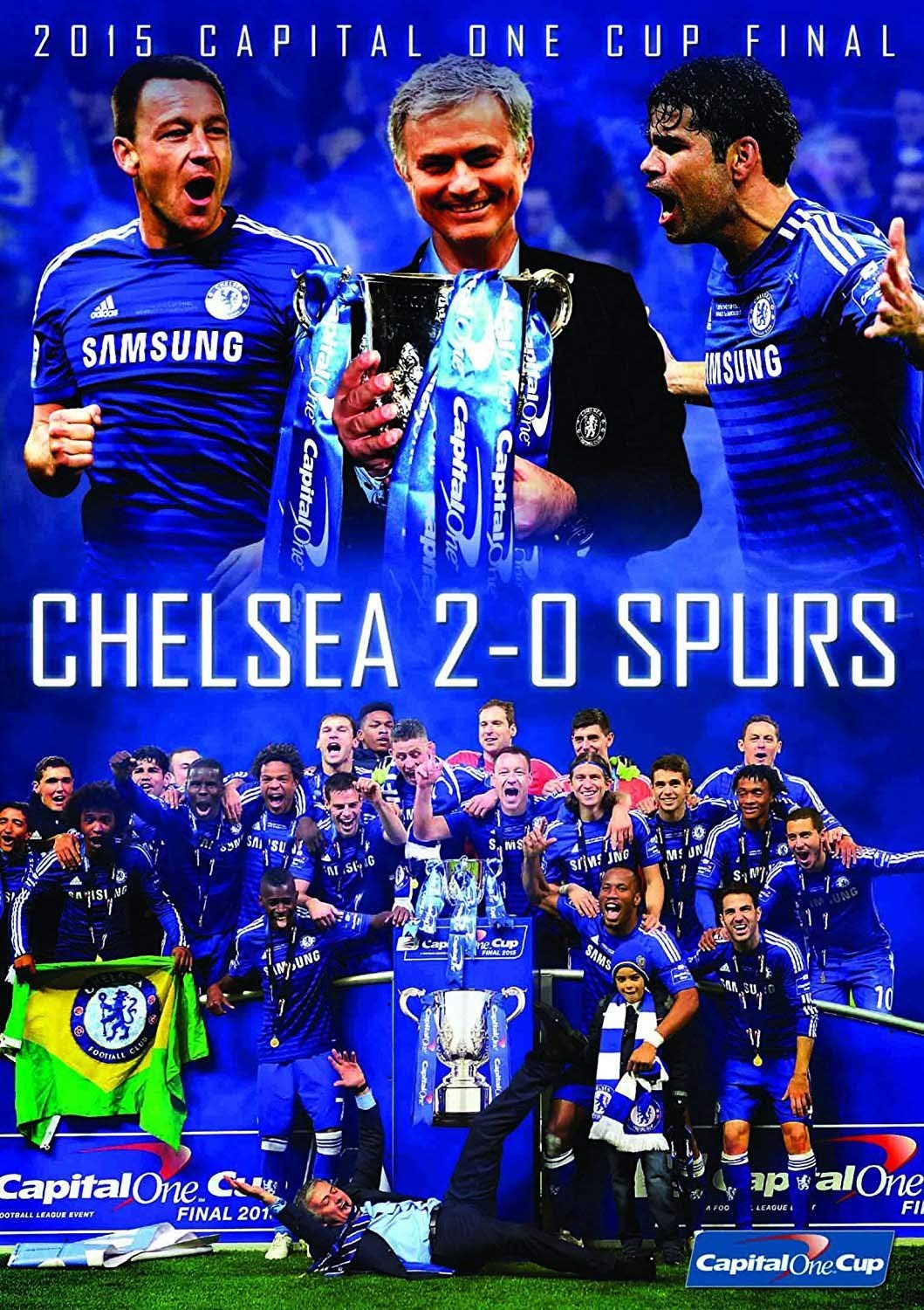Chelsea FC 2 - Tottenham Hotspurs 0: 2015 Capital One Cup Final (DVD)