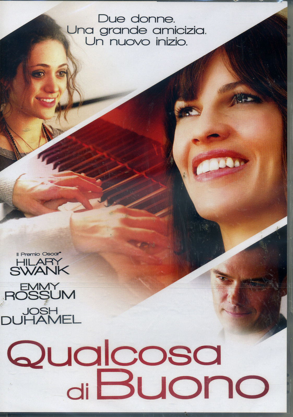 QUALCOSA DI BUONO con Hilary Swank - bollino noleggio - DVD NUOVO