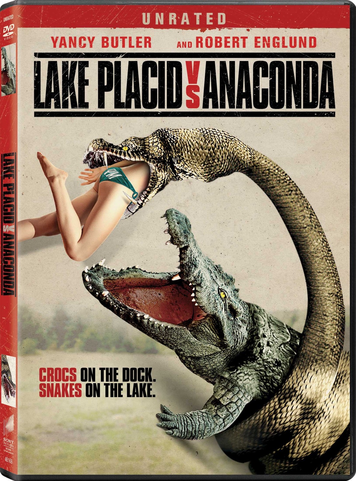 Lake Placid Vs. Anaconda (DVD) Corin Nemec Yancy Butler Stephen Billington
