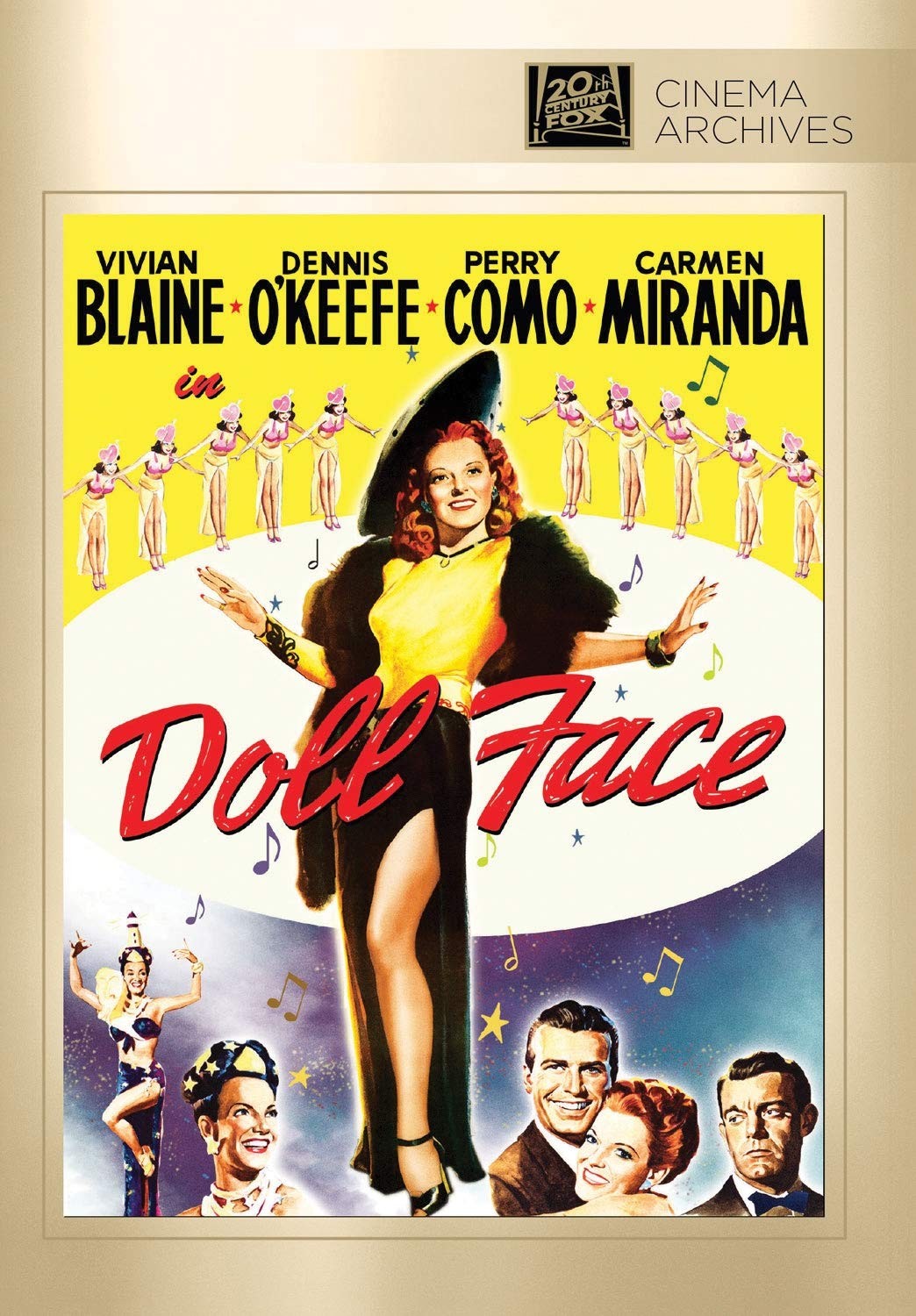 Doll Face (DVD) Dennis O'Keefe Perry Como Vivian Blaine