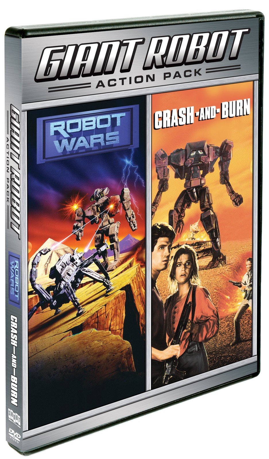 Crash and Burn / Robot Wars: Giant Robot Action Pack (DVD) Paul Ganus Megan Ward