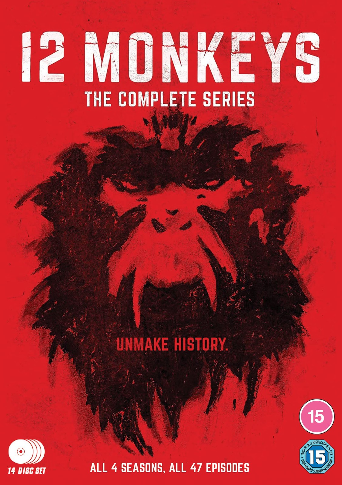 Twelve Monkeys The Complete Series (DVD) Aaron Stanford Amanda Schull Noah Bean