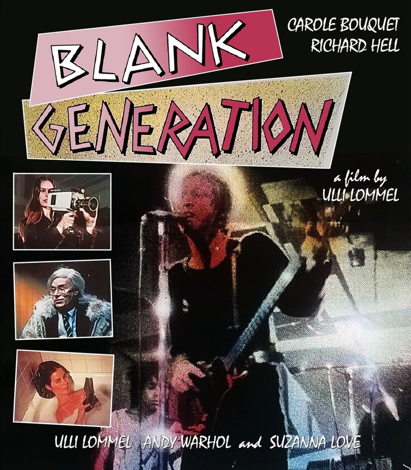 Blank Generation (1980) (Blu-ray) Andy Warhol Ulli Lommel Carole Bouquet