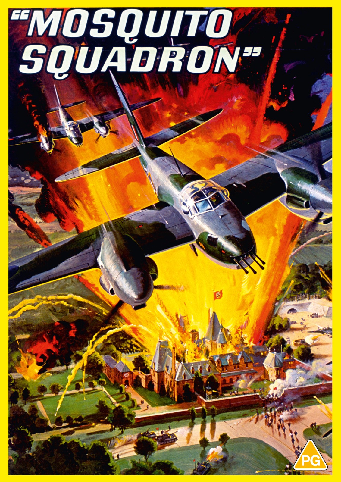Mosquito Squadron (DVD) Charles Gray Nicky Henson David Buck Brian Grellis