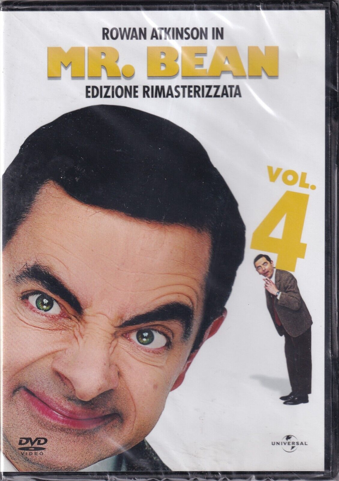 MR. BEAN VOL. 4 EDIZIONE RIMASTERIZZATA DVD Rowan Atkinson Nuovo Sigillato