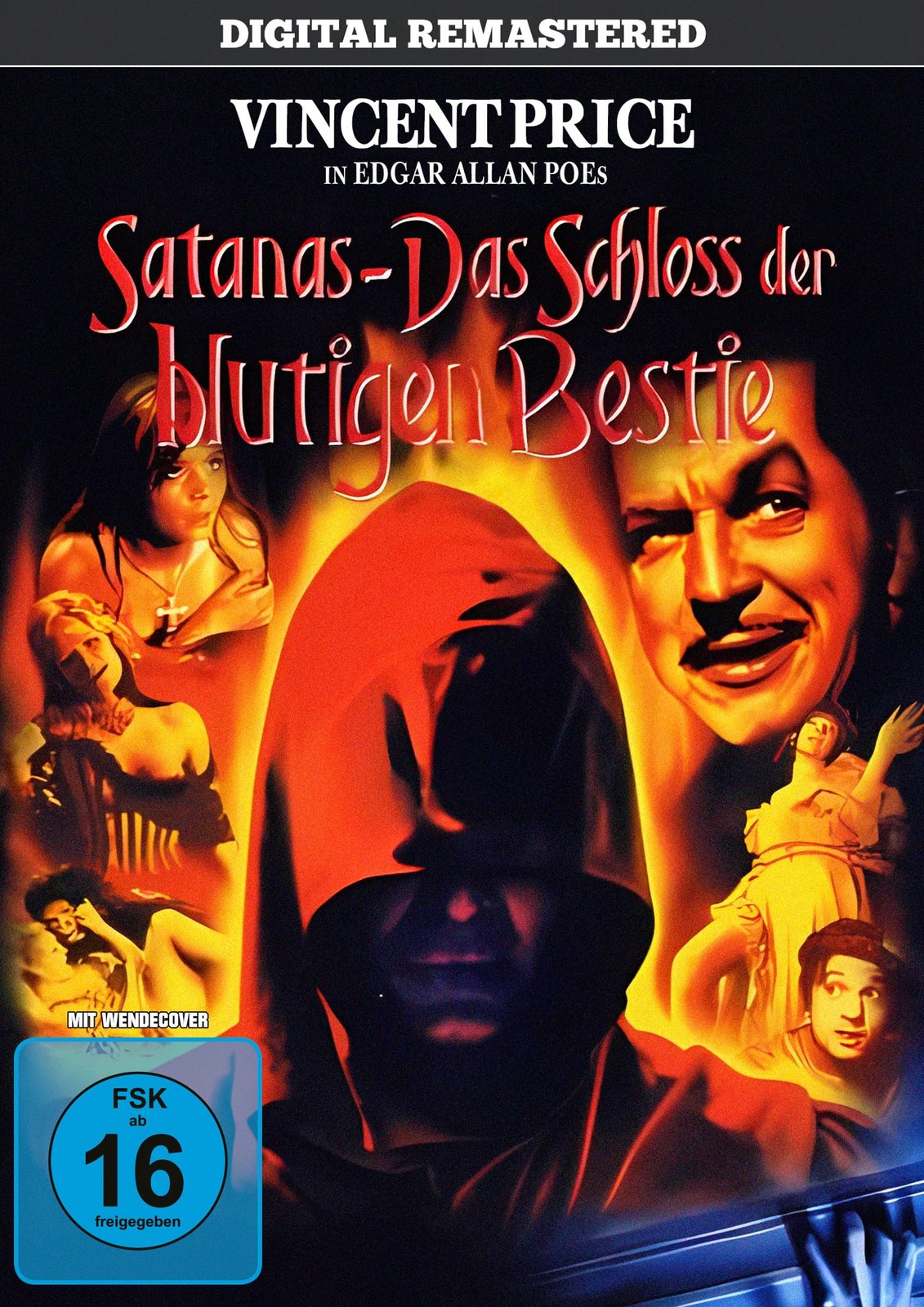 Satanas - Das Schloss der blutigen Bestie (DVD) Price Vincent Court Hazel Asher