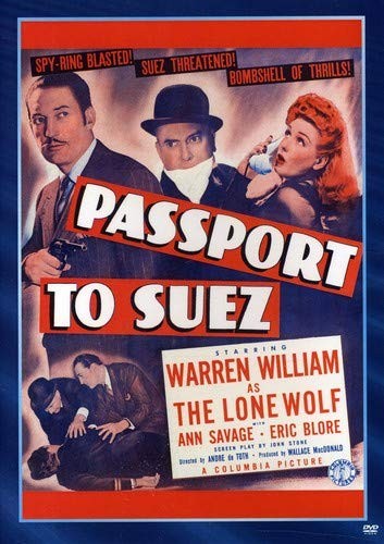 Passport To Suez (DVD) Ann Savage Eric Blore Lloyd Bridges Robert Stanford