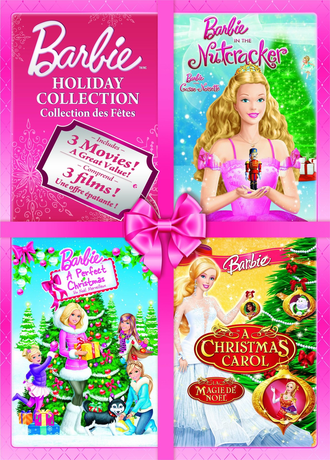 Barbie Holiday Collection (Barbie in the Nutcracker / Barbie A perfect Chr (DVD)