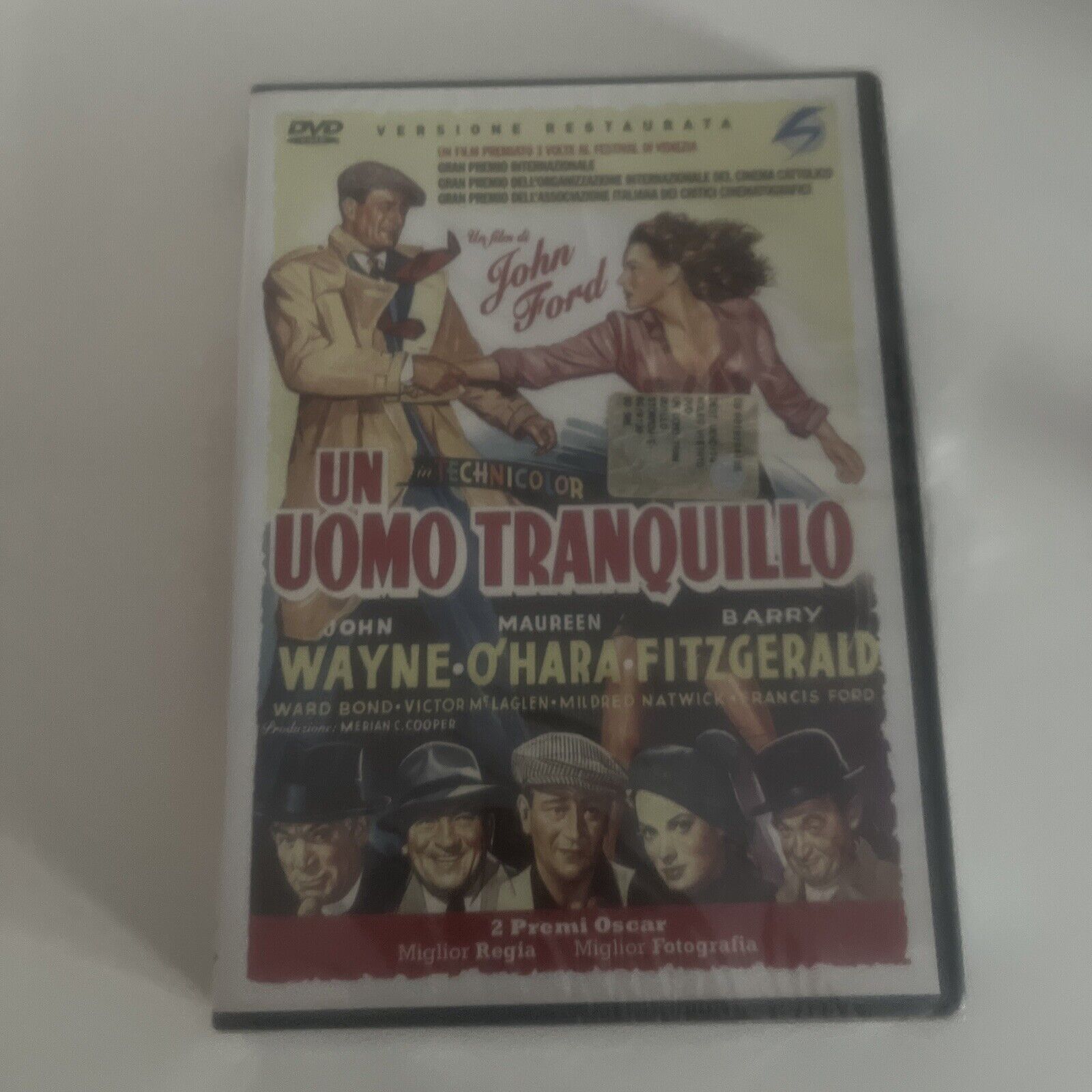 Un Uomo Tranquillo DVD VERSIONE RESTAURATA IN TECHNICOLOR STORM VIDEO