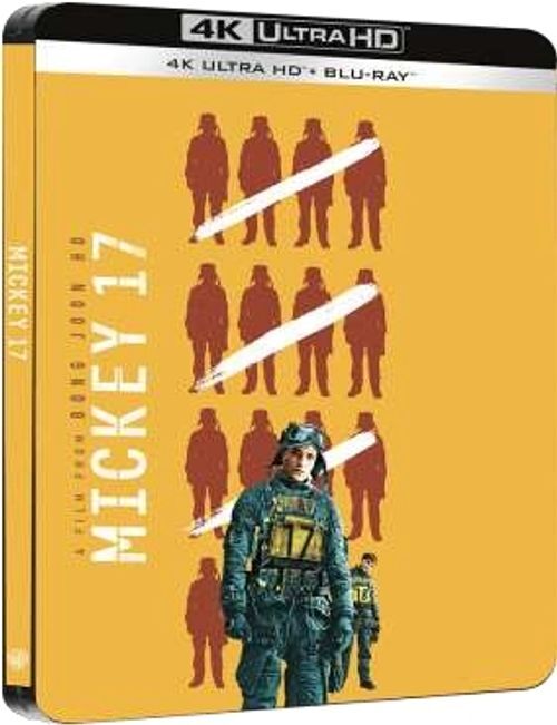 Blu-Ray 4K Uhd Mickey 17 - Steelbook 3 Kill Marks (4K Ultra Hd+Blu-Ray)