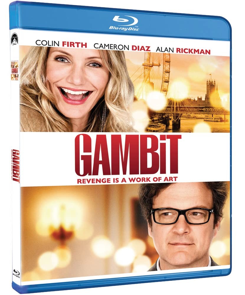 Gambit (Blu-ray) Alan Rickman Cameron Diaz Colin Firth Stanley Tucci