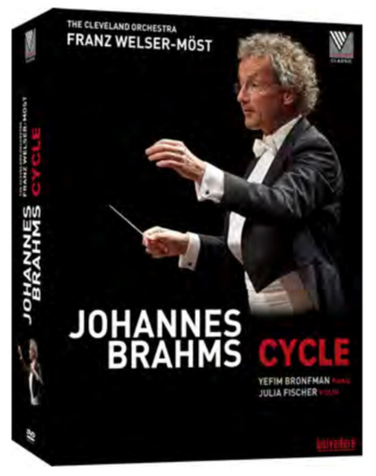 Johannes Brahms: Cycle (DVD) Yefim Bronfman, Julia Fischer, Cleveland Orchestra