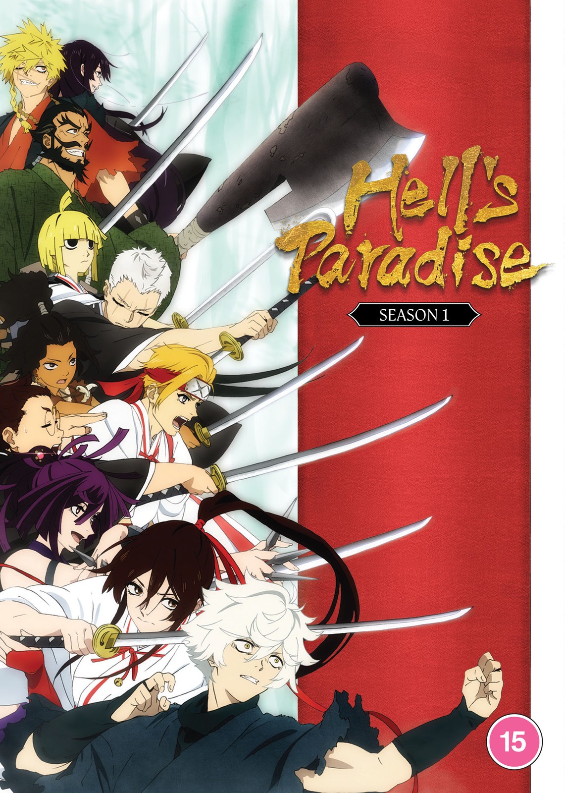 Hell's Paradise - Season 1 (DVD) Chiaki Kobayashi Marisa Duran Yumiri Hanamori