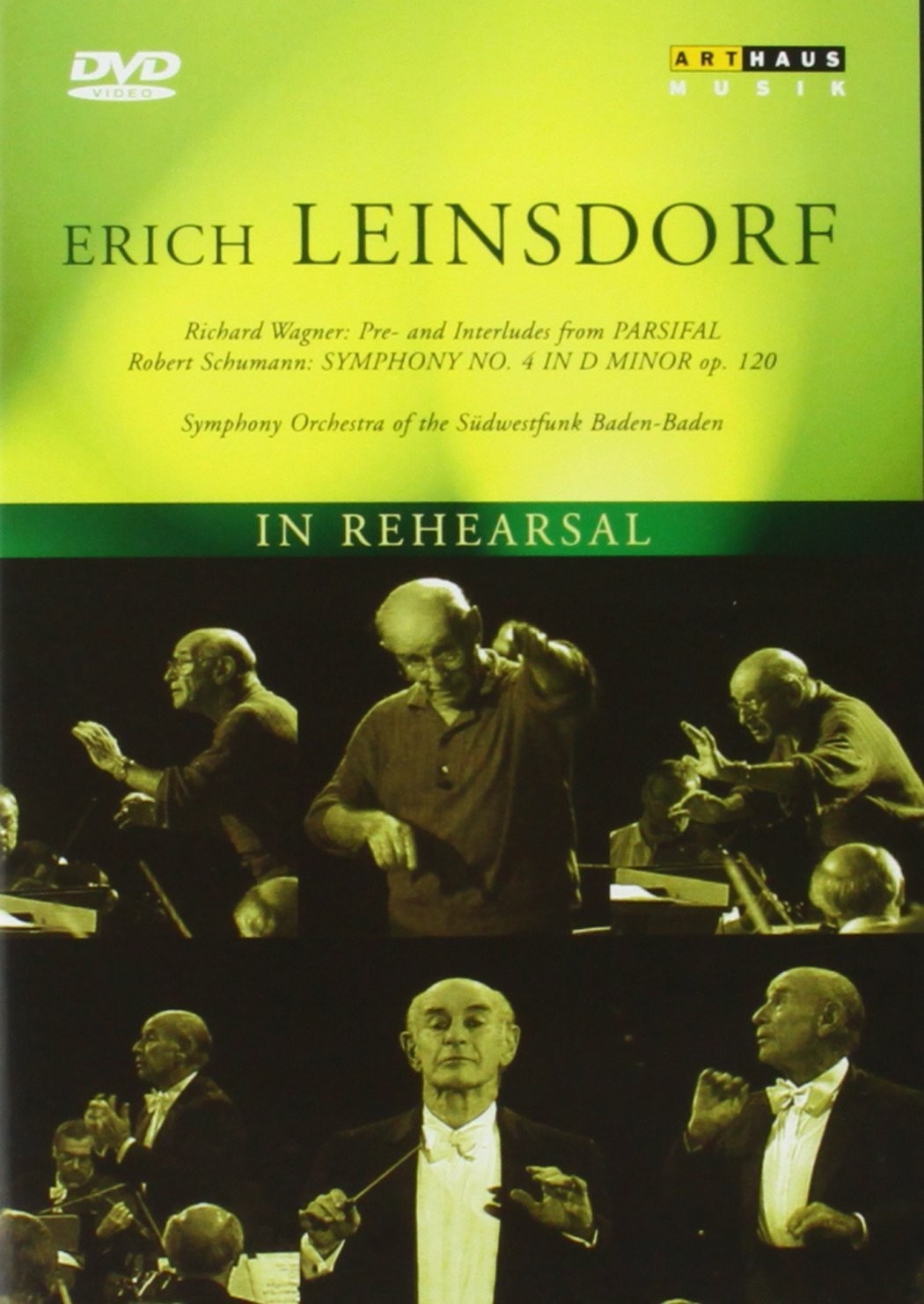 Erich Leinsdorf in Rehearsal (DVD) Erich Leinsdorf Janos Darvas