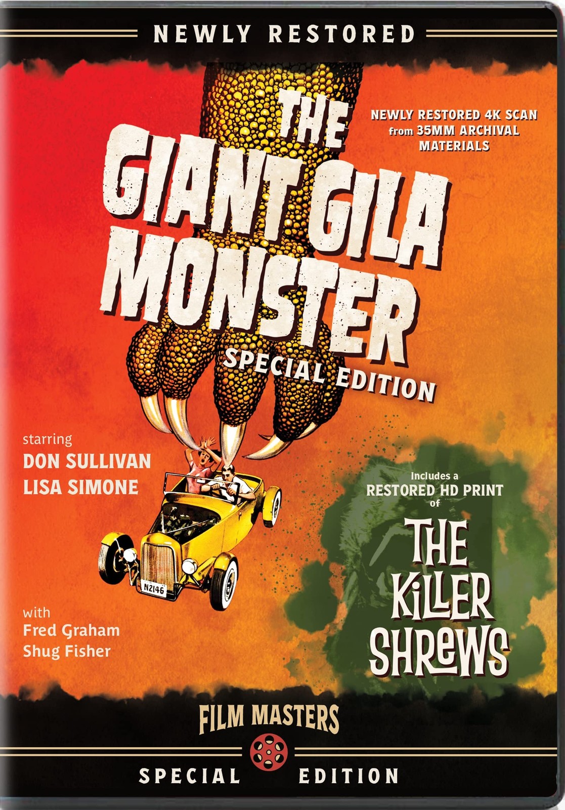 The Giant Gila Monster + The Killer Shrews Double Feature (DVD) Bob Thompson