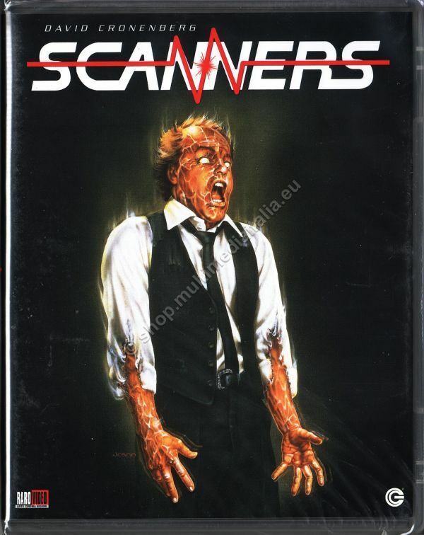 SCANNERS (1981 di David Cronenberg) BLU RAY DISC NUOVO