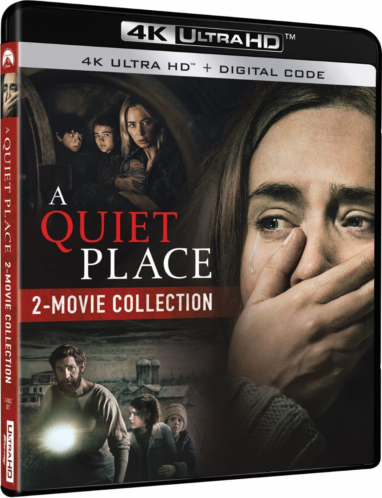 A Quiet Place 2-Movie Collection (Blu-ray) Emily Blunt John Krasinsky