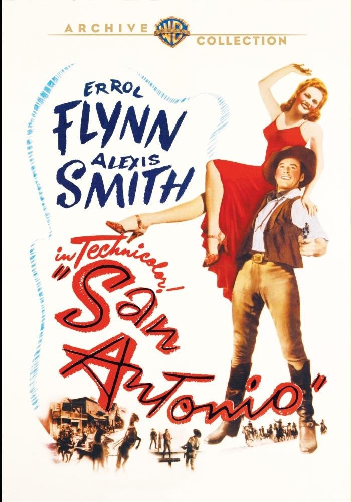San Antonio (DVD) Alexis Smith Errol Flynn S.Z. Sakall Victor Francen John Alvin