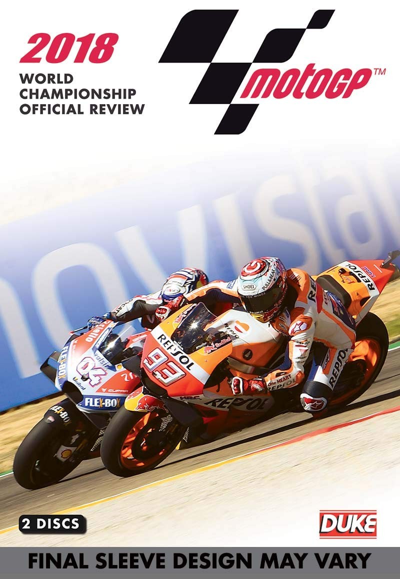 MotoGP 2018 Review (DVD) Marc Marquez Andrea Dovizioso Valentino Rossi