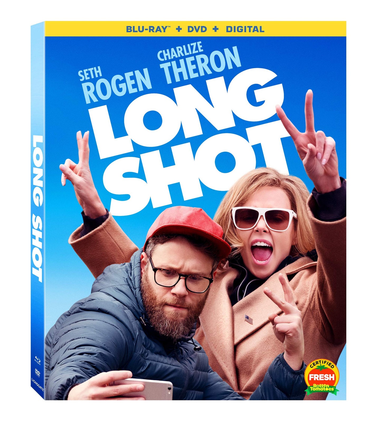 Long Shot (Blu-ray) Charlize Theron Seth Rogen Andy Serkis Randall Park