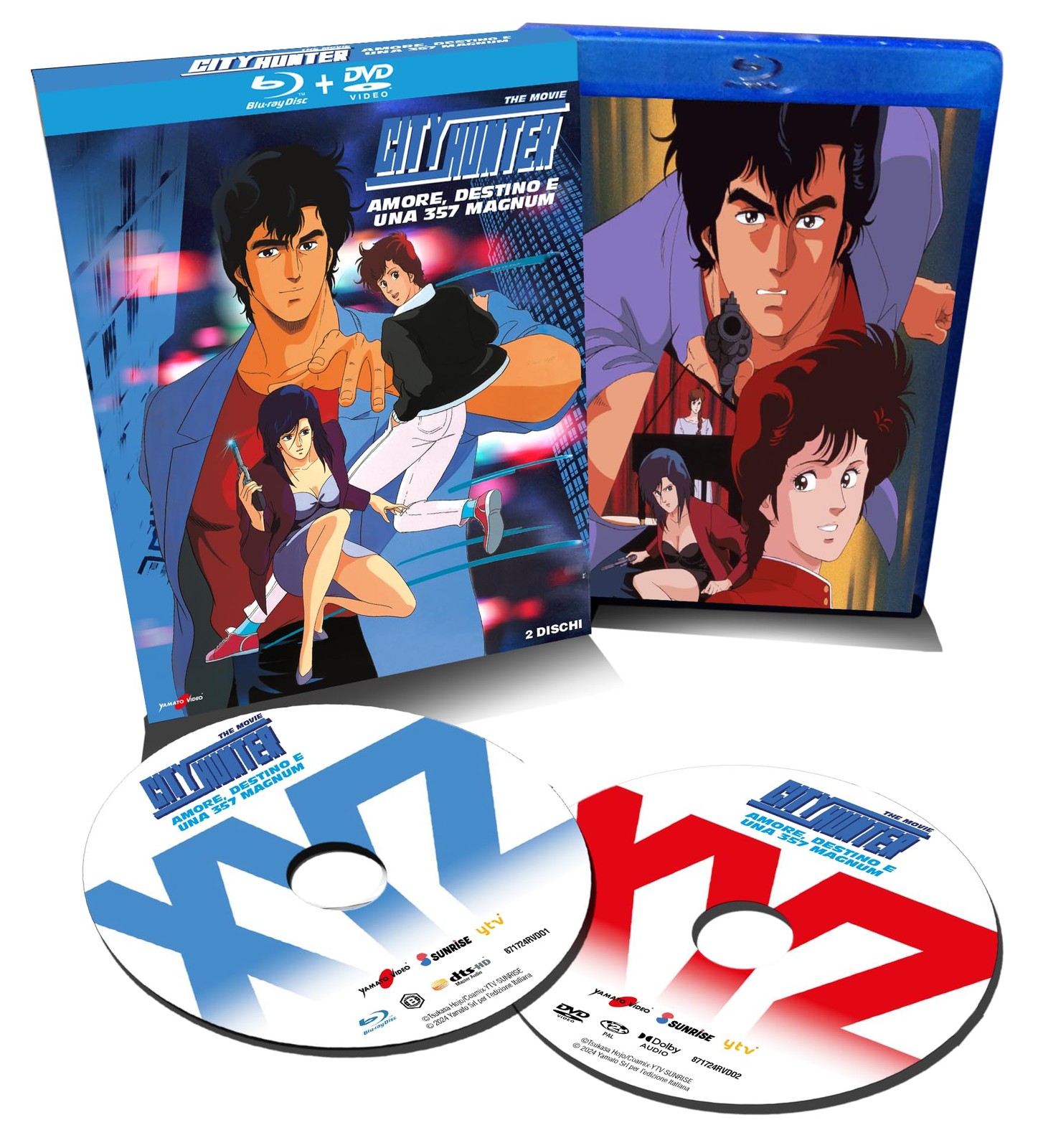 City Hunter: Amore, Destino E Una 357 Magnum - Combo (Bd + Dvd) (Blu-ray) Vari