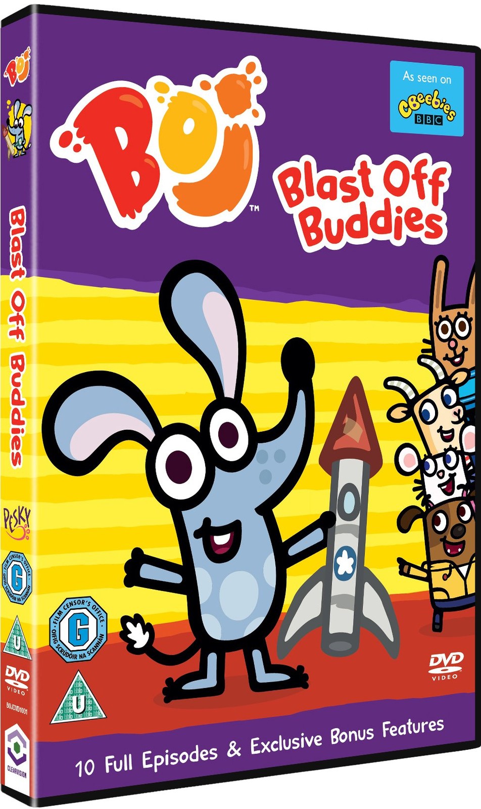 Boj - Blast off Buddies (DVD) Ziggy Badans Jason Donovan Josie Taylor