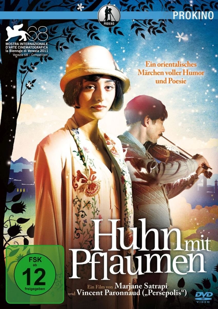 Huhn mit Pflaumen (DVD) Mathieu Amalric Edouard Baer Marjane Satrapi